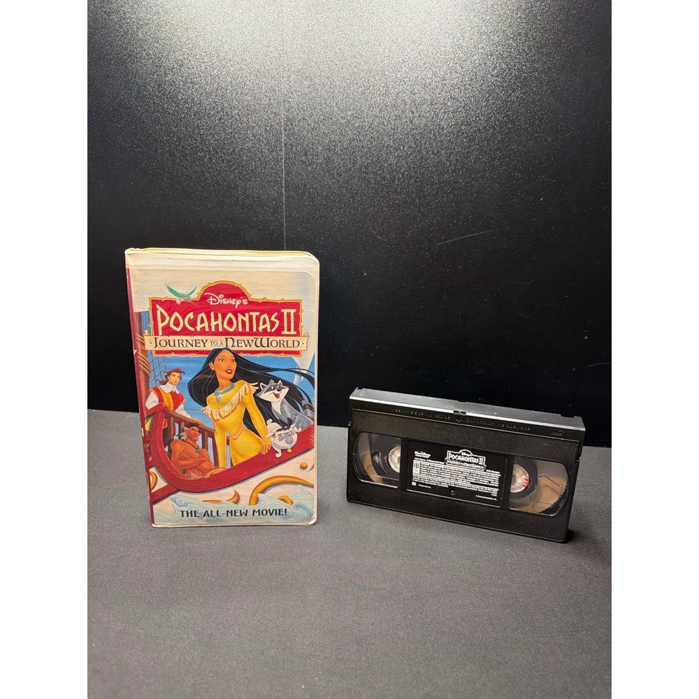 Disney Pocahontas II Journey to a New World VHS 1998 Clamshell Tested‎